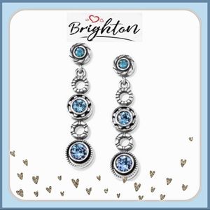 Brighton Halo Burst Post Drop Earrings